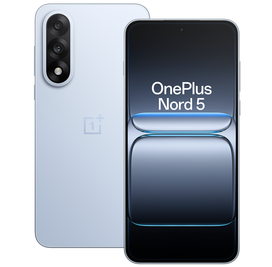 Mobiltelefoner - OnePlus Nord 5 512GB/12GB - Dry Ice - 5011113304