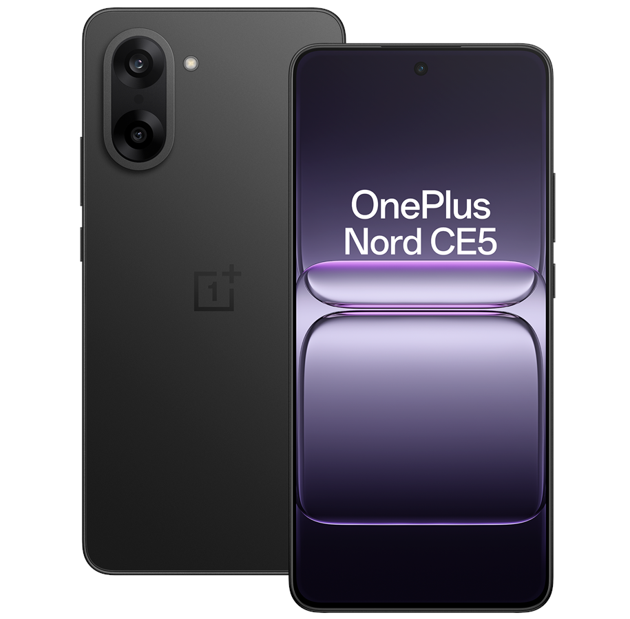 Mobiltelefoner - OnePlus Nord CE5 128GB/8GB - Black Infinity - 5011113506