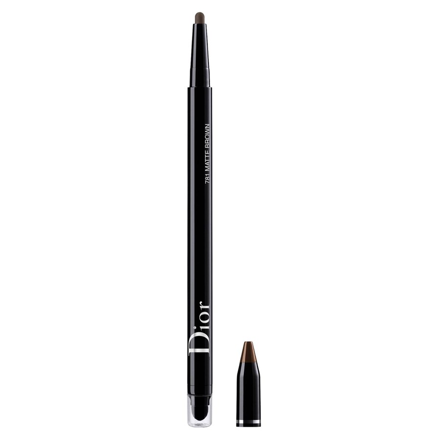 Sminke - Christian Dior Diorshow On Stage, Waterproof, Double-Ended, Kohl Eyeliner, 781, Intense Brown, 1.2 g - 3348901500951