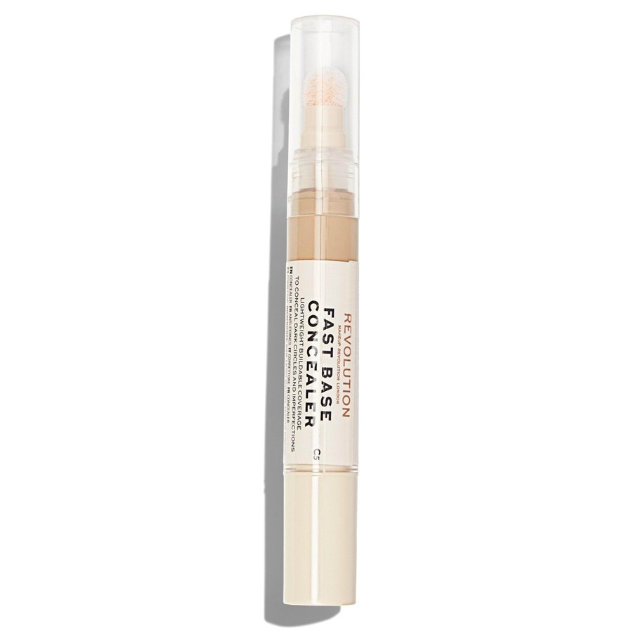 Sminke - Makeup Revolution Fast Base Concelear, Under-Eye Concealer Pen, C 5, 4.5 ml - 5057566034197
