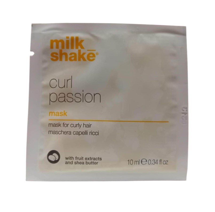 Hårpleie - MilkShake Curl Passion Active Milk Hair Treatment Cream Mask For Hydration 10 ml - 8032274047445