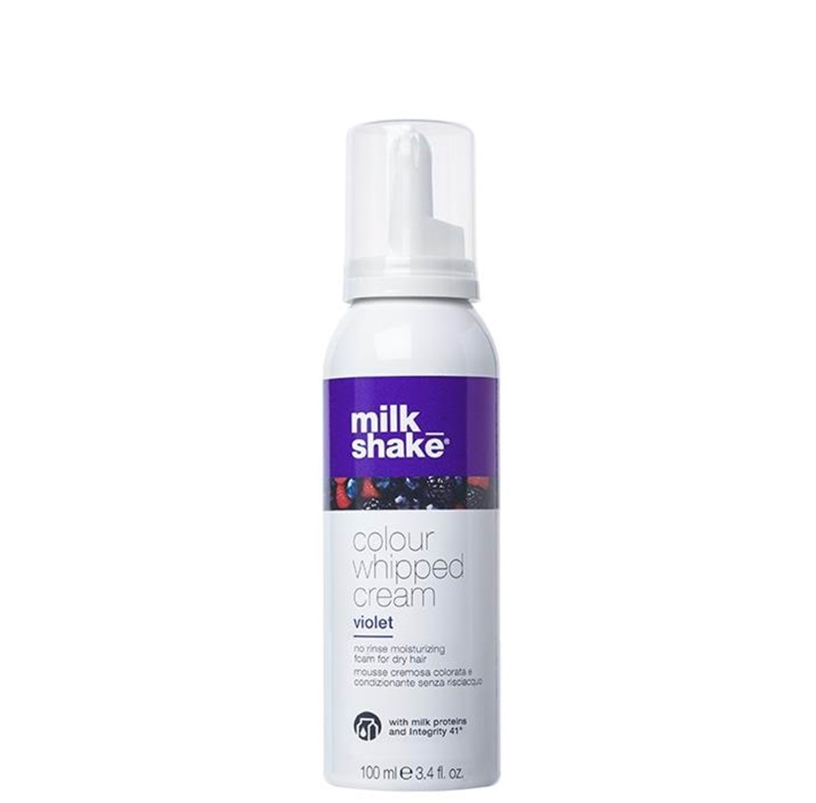Hårpleie - Colour Whipped Cream Organic Fruit Extracts Hair Colour Leave-In Mousse  Violet 100 ml - 8032274101888