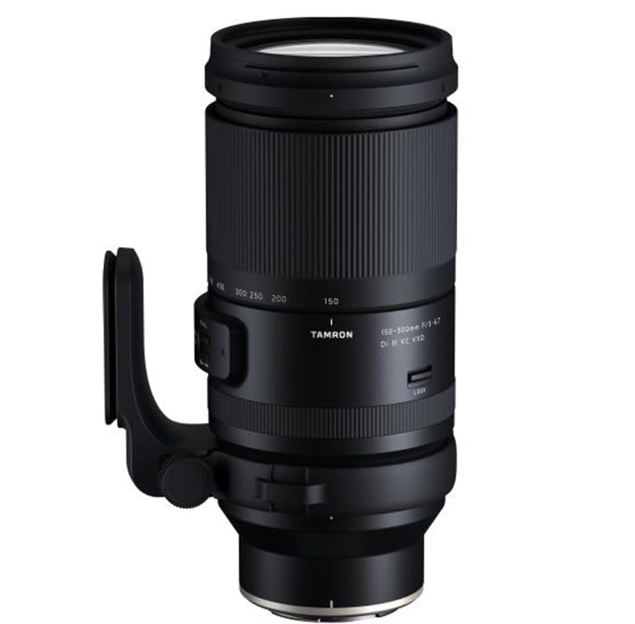 Linser - Tamron AF 150-500mm f / 5-6.7 Di III VC VXD MILC Ultra-telephoto zoom lens Black - A057Z