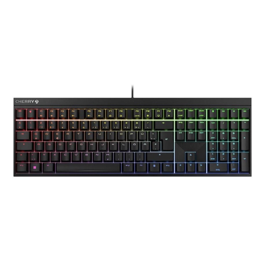 Tastatur - Cherry XTRFY MX 2.0S - Gamingtastatur - Tysk - Svart - G80-3821LJBDE-2