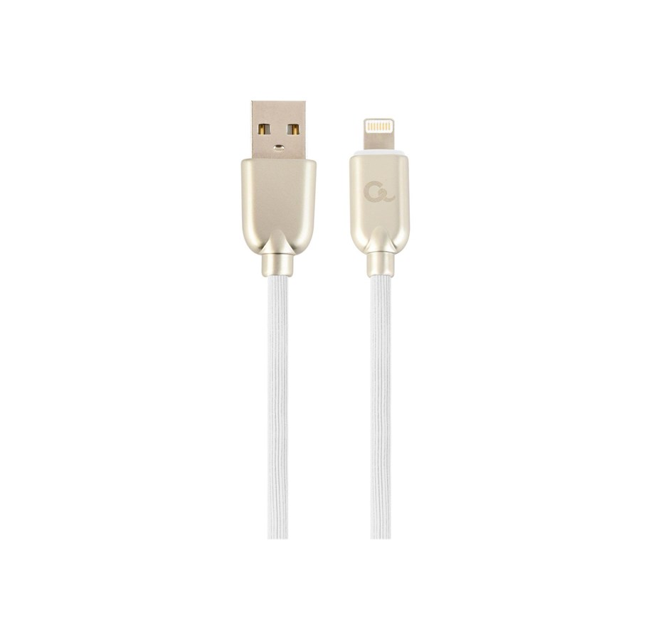 USB - Gembird Cablexpert Premium Lightning cable - Lightning / USB 2.0 - 2 m - CC-USB2R-AMLM-2M-W