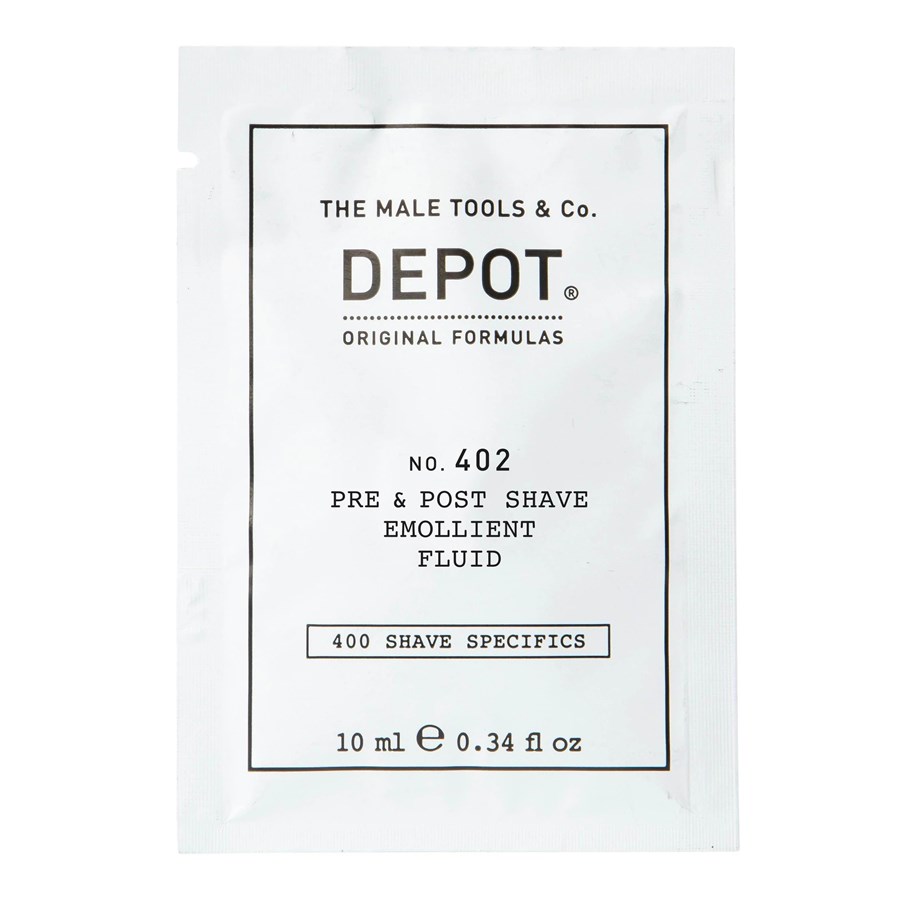 Ansiktspleie - Depot 400 Shave Specifics No. 402 Essential Oils Soothing Pre & Post Shaving Fluid 10 ml - 8032274060932