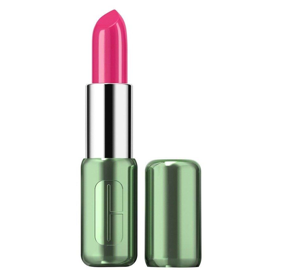 Sminke - Clinique Pop Longwear Lipstick Shine 3.9 g.– Punch Pop. - 192333148037