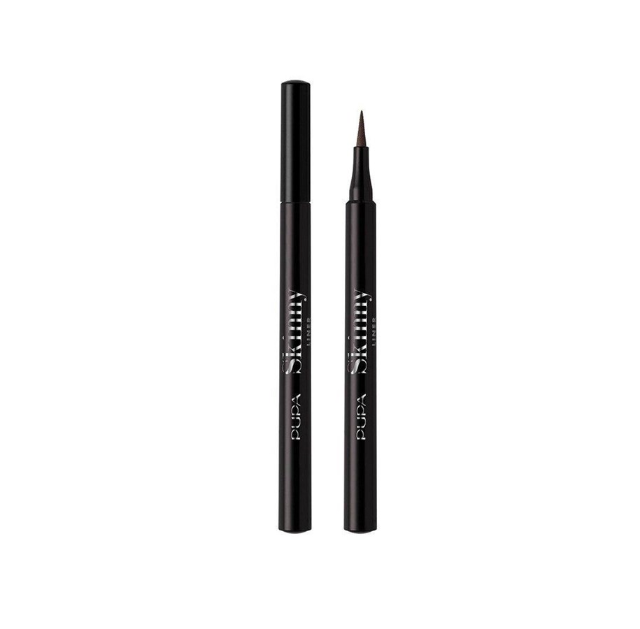 Sminke - PUPA Milano Skinny Liner Ultra Slim Eyeliner 1ml.- 002 Brun. - 8011607372928