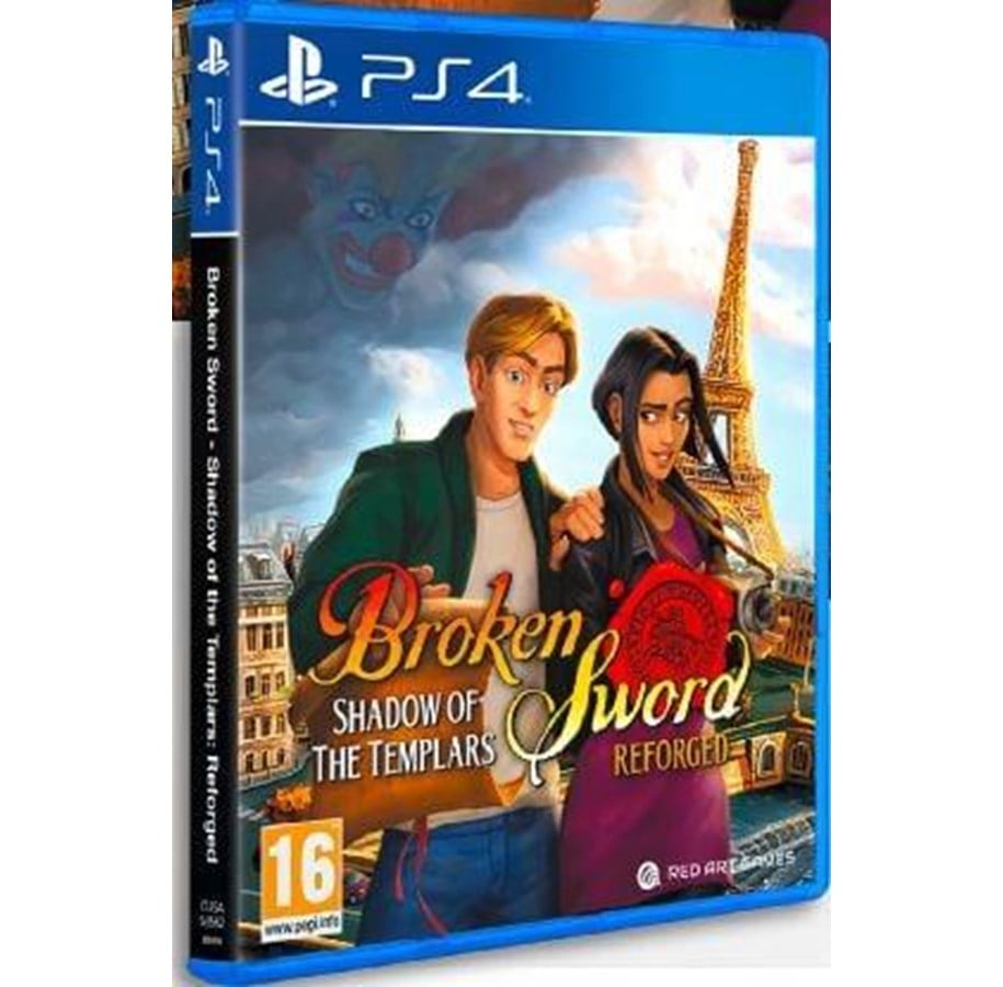 Spill - Broken Sword - Shadow of the Templars: Reforged - Sony PlayStation 4 - Eventyr - 3760328374791