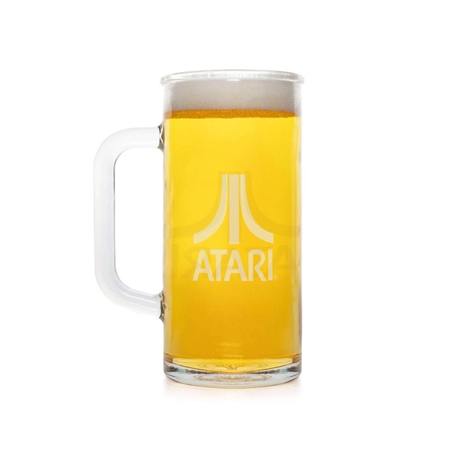 Reklameartikler - Thumbs Up! - Official Atari Beer Glass - 1 Pint / 600ml - Glass - ATA/3DBEGL1L