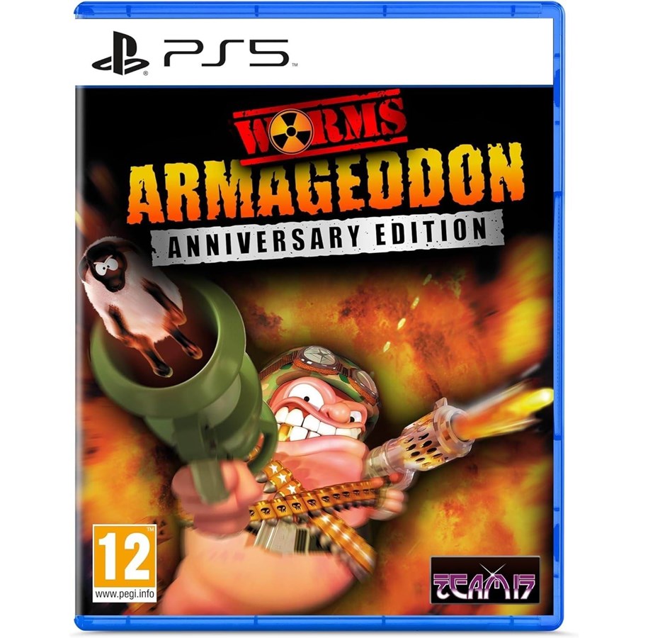 Spill - Worms Armageddon (Anniversary Edition) - Sony PlayStation 5 - Strategi - 4041417871421