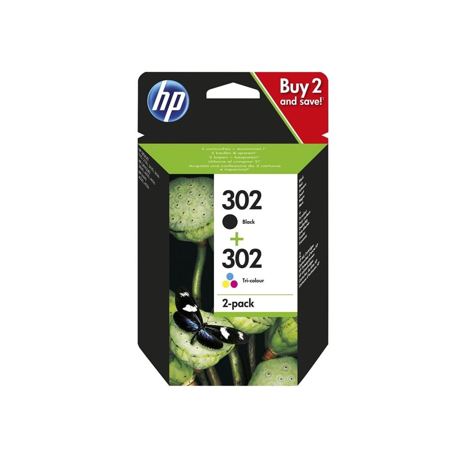 Printertilbehør blekk/toner - HP 302 - X4D37AE#30N