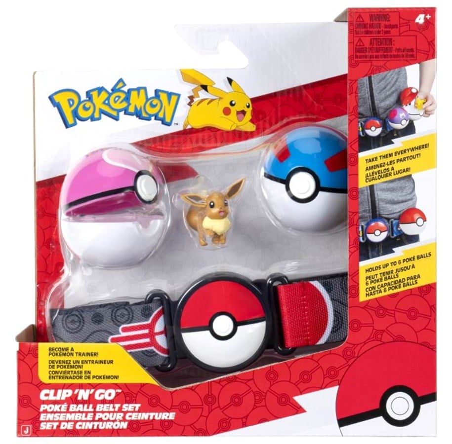 Pokemon - Pokemon CLIP N GO BELT SET EEVEE - PKW4167