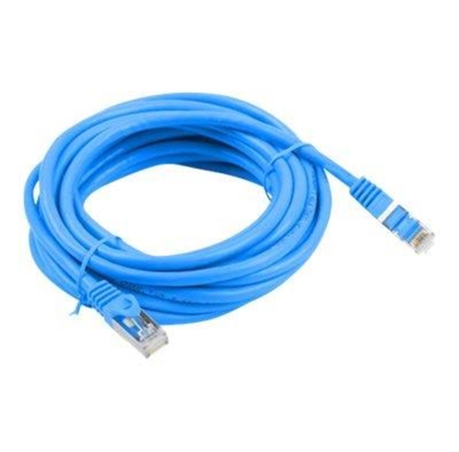 Nettverkskabel - Lanberg patch cable - 10 m - blue RAL 5012 - Blå - 10m - PCF6-10CC-1000-B