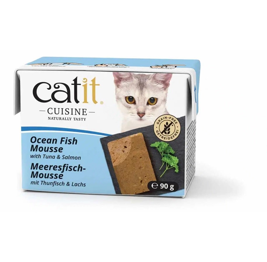 Katt - Catit - Cuisine Wet Food for cats - Ocean fish mousse 90 g - 42140