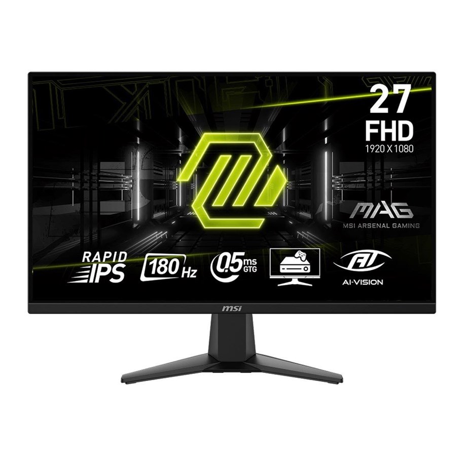 Skjerm - 27" MSI MAG 275F - 1920x1080 (FHD) - 180Hz - IPS - MAG 275F