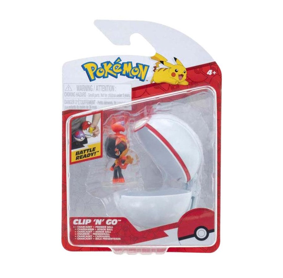Pokemon - Pokemon Clip 'N' Go Premier Ball - Charcadet - PKW4148