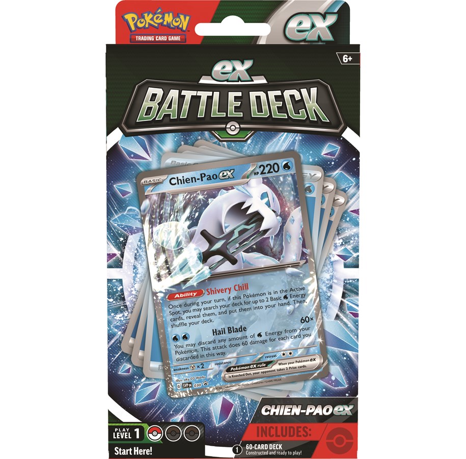 Pokemon - Pokemon TCG ex Battle Deck Chien-Pao ex/Tinkaton ex - assorted - POK85240