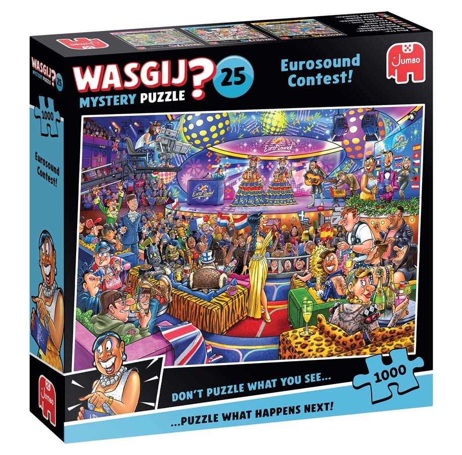 Puslespill - Wasgij Mystery 25 Eurosound Contest! (1000) - 1110100591