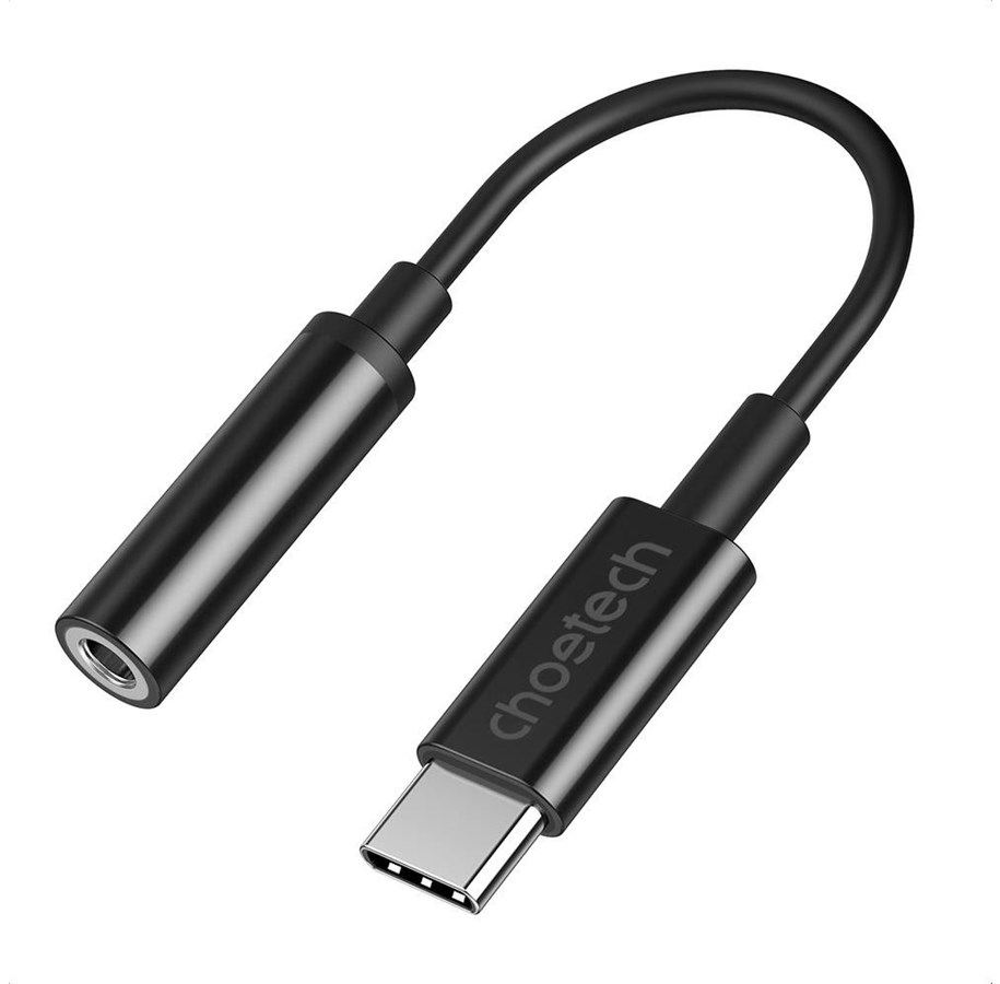Diverse kabel - Choetech Adapter  AUX003 USB-C to 3.5mm Audio Jack Adapter - AUX003