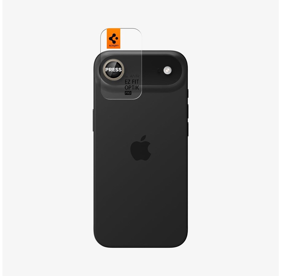 Mobil - Beskyttelsesglass - Spigen Glass tR EZ Fit Optik Pro 2 Pack - gold - iPhone Air - AGL10131
