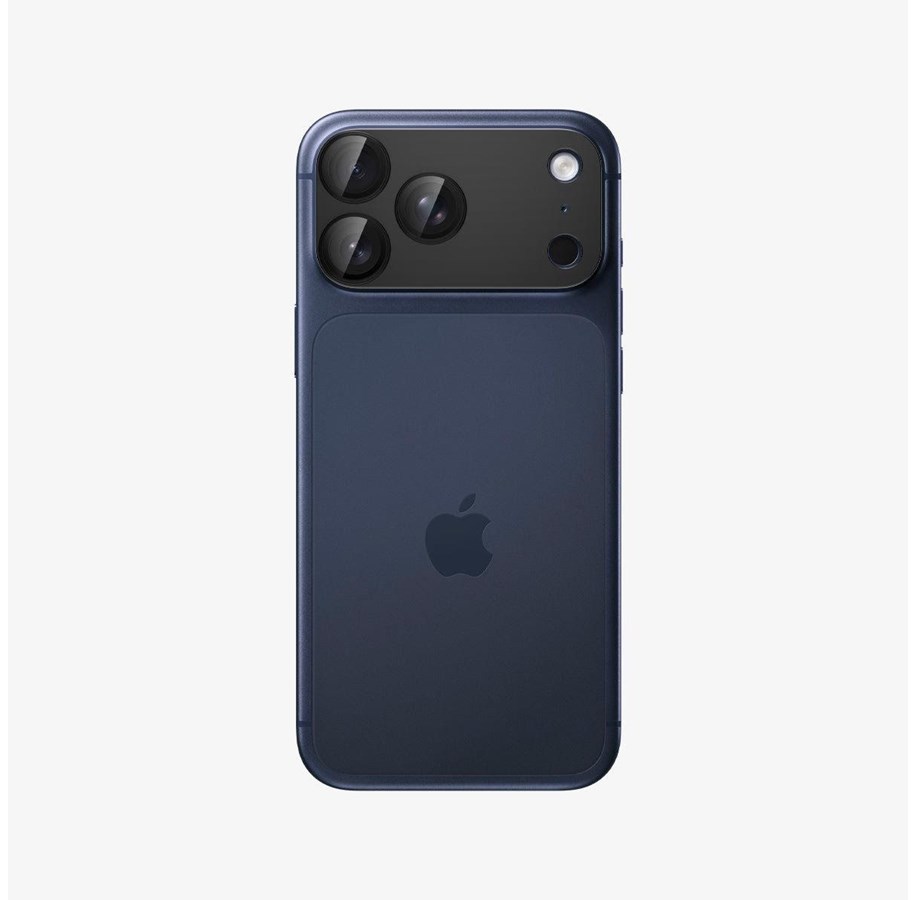 Mobil - Beskyttelsesglass - Spigen Glass tR EZ Fit Optik Pro XL 1 Pack - black - iPhone 17 Pro Max - AGL10649