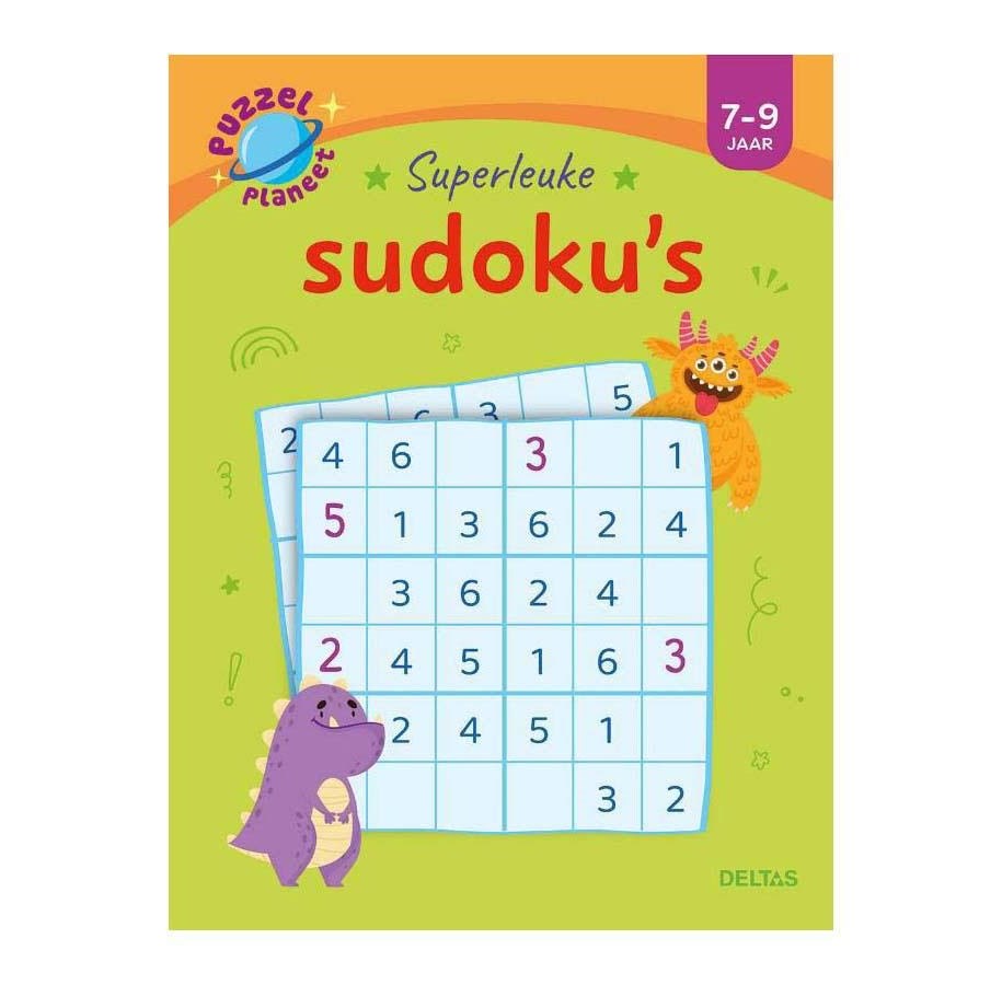 Leketøy - Deltas Puzzle Planet - Super fun Sudoku puzzles for ages 7-9 - 0640872