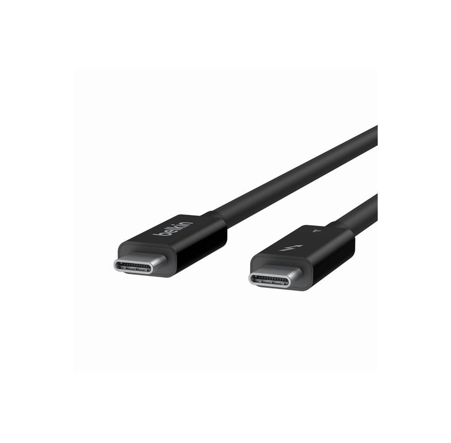 FireWire-/ThunderBolt-kabel - Belkin CONNECT - Thunderbolt cable - 24 pin USB-C to 24 pin USB-C - 1 m - INZ003BT1MBK