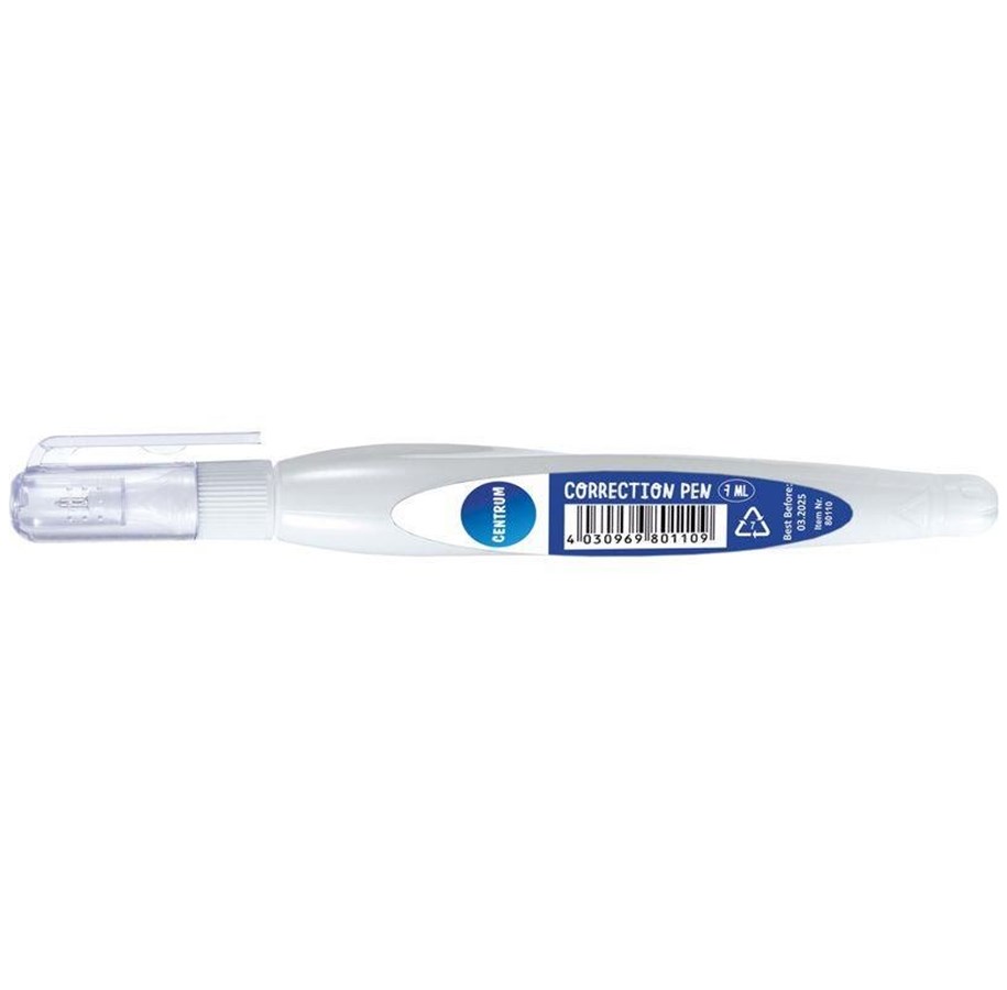 Hobbyartikler - CENTRUM Correction pen with metal tip. 7 ml. - 80110