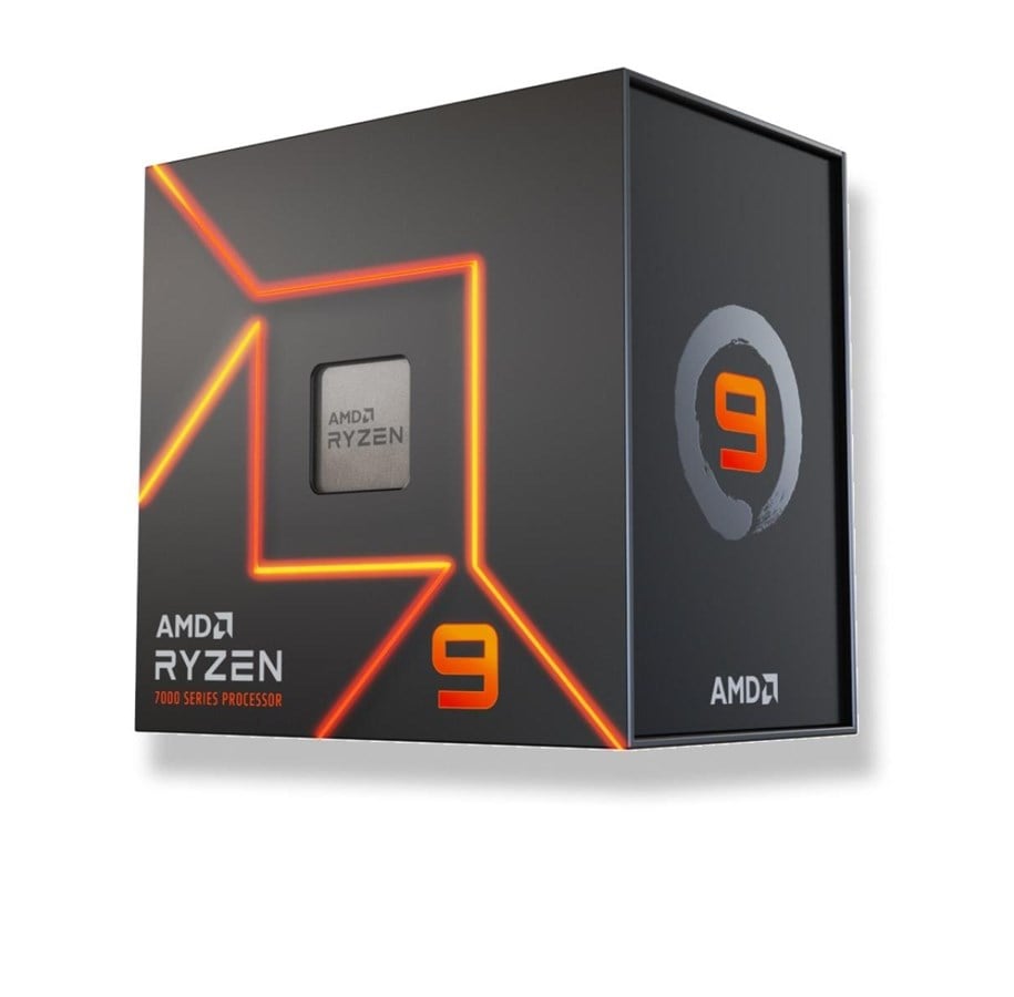 Prosessor/CPU - AMD Ryzen 9 7900 Prosessor/CPU - 12 kjerner - 3.7 GHz - AMD AM5 - AMD Boks (uten kjøler) *DEMO* - 100-100000590WOF