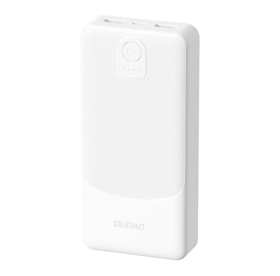 Mobil - Adaptere og ladere - Dudao Powerbank  K10Pro 2.4A 20000mAh 2 x USB-A - black - 6976625333967