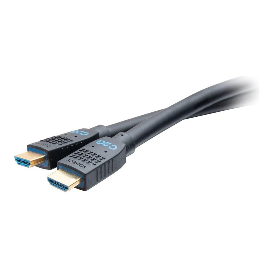 Skjermkabel - C2G 75ft (22.9m)  Performance Series Ultra Flexible Active High Speed HDMI Cable - 4K 30Hz In-Wall CMG (FT4) Rated - HDMI cable - 22.9 m - C2G10385
