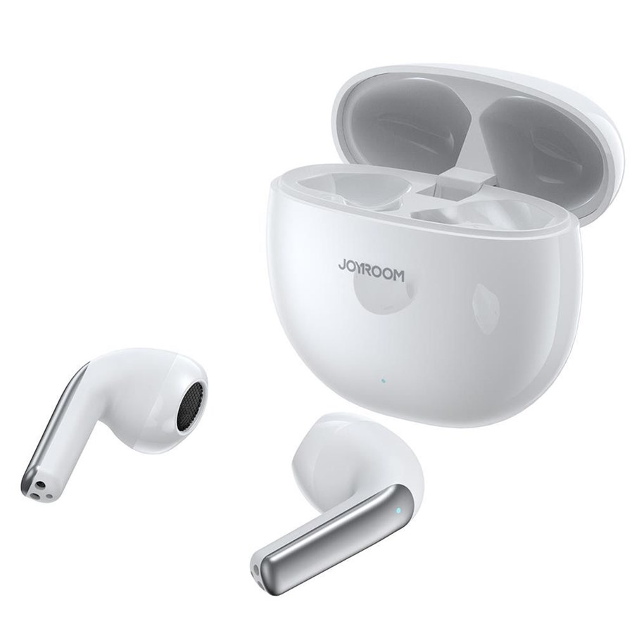 Hodetelefoner - Joyroom Jpods Series JR-PB1 TWS ENC IPX4 Wireless Headphones - White - 6956116783105