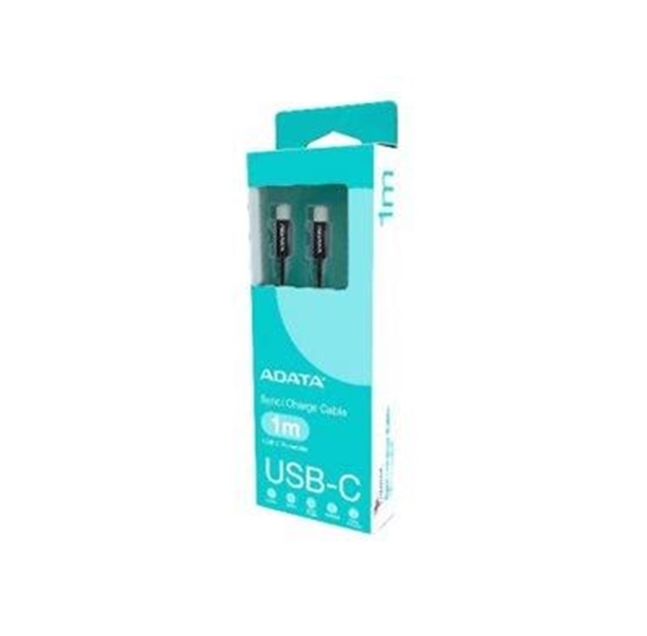 USB - A-Data ADATA - USB-C cable - 24 pin USB-C to 24 pin USB-C - 1 m - CACC-100PN-BK