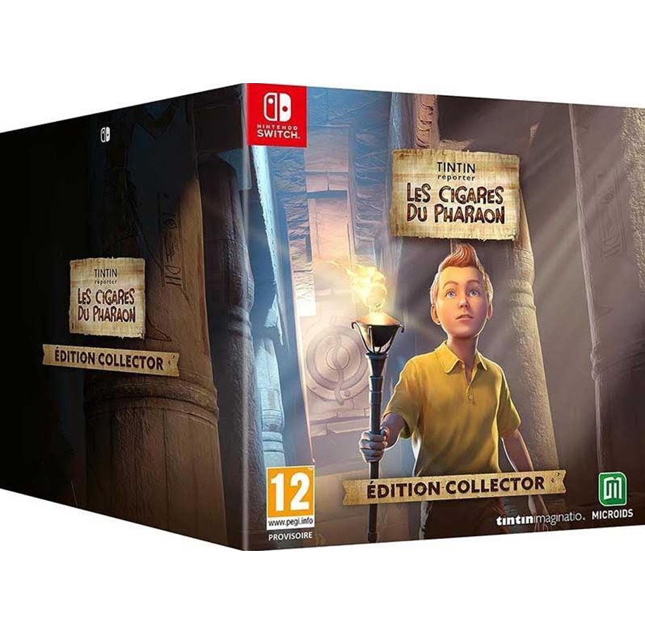 Spill - Tintin Reporter - Cigars of the Pharaoh (Collector's Edition) - Nintendo Switch - Action - 3701529506055
