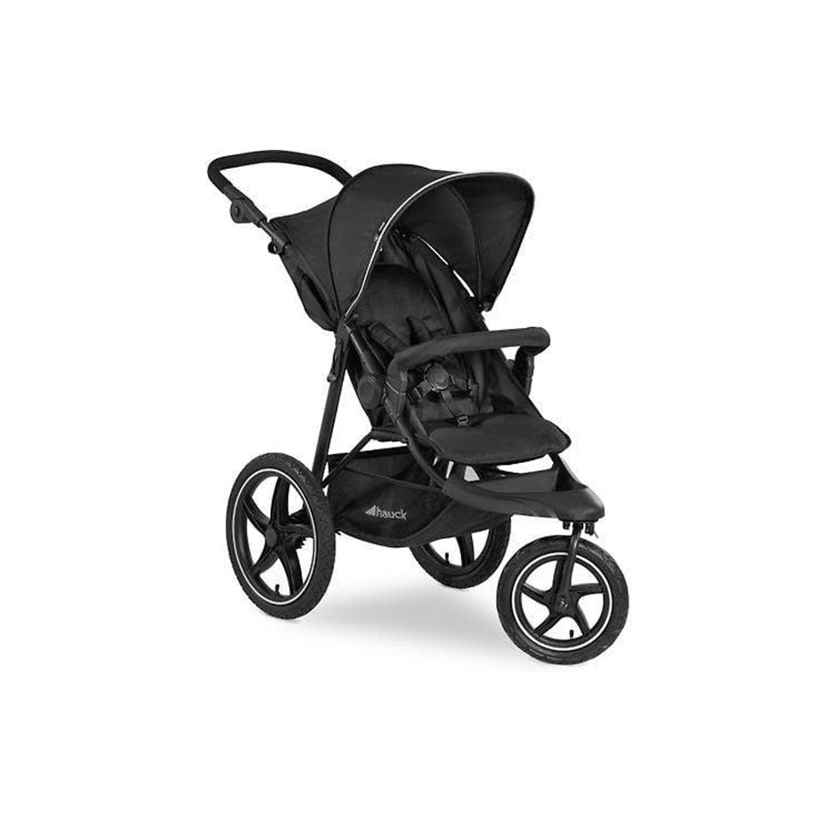 Babyutstyr - Hauck Runner 2 stroller Black - H-27420