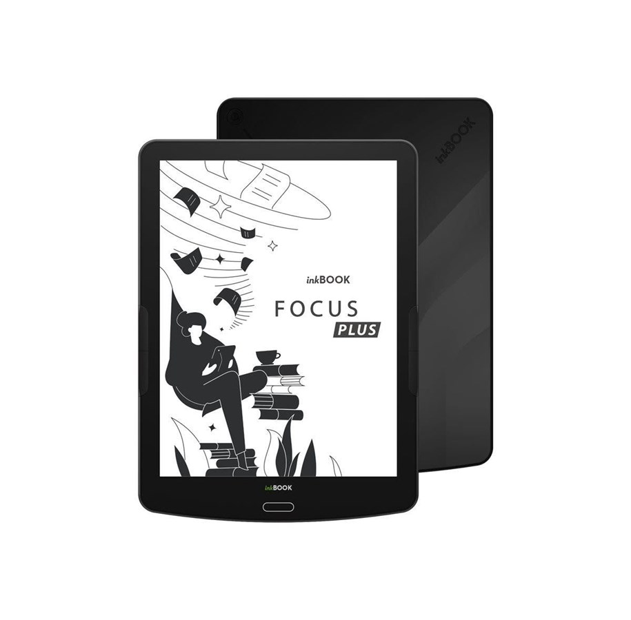 E-bokleser - inkBOOK Focus Plus - eBook reader -  OS - 32 GB - 7.8" - IB_FOCUS_PLUS_BK