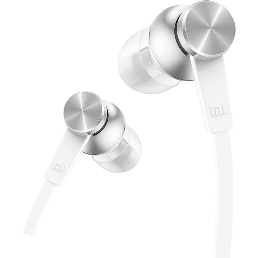 Hodetelefoner - Xiaomi Mi In-Ear Headphones Basic Headset Wired Calls/Music Silver White - 3639493