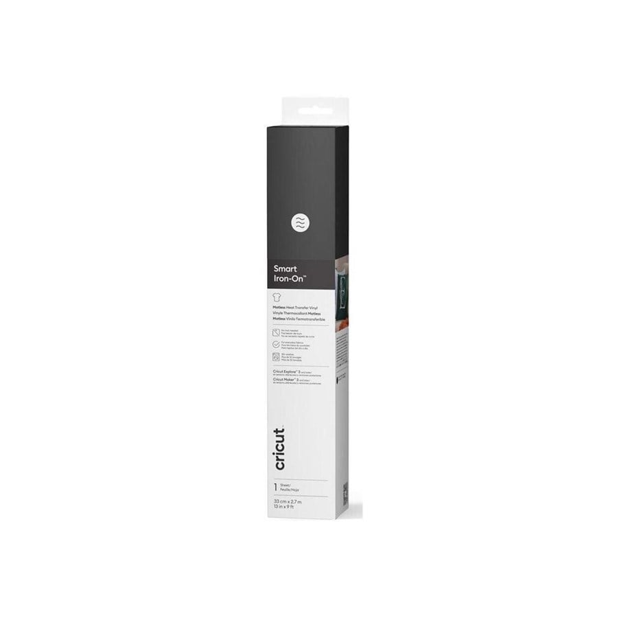 Etikettskriver - Cricut Smart Iron-On - craft material - 33 cm x 2.7 m - black - vinyl - 2011972