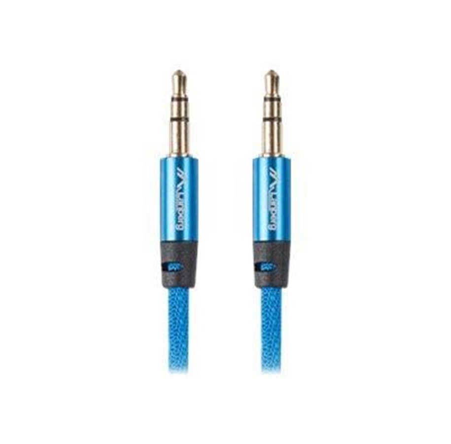 Lydkabel - Lanberg Premium audio cable - 2 m - CA-MJMJ-10CU-0020-BL
