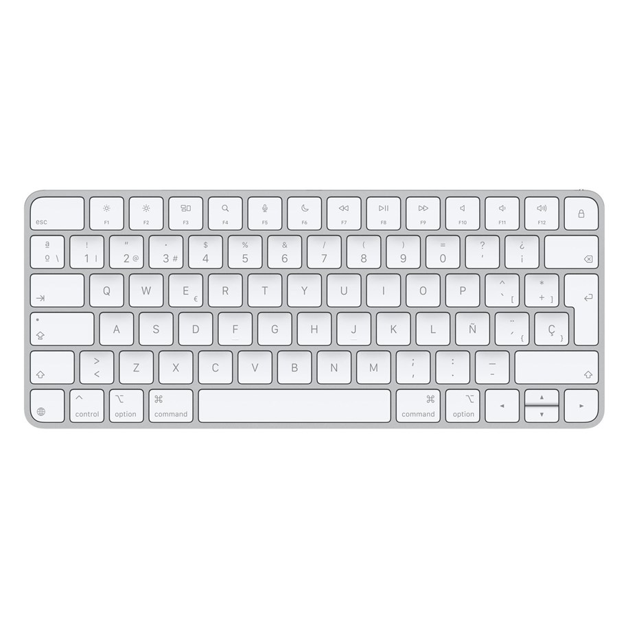 Tastatur - Apple Magic Keyboard - keyboard - USB-C - QWERTY - Spanish Input Device - Tastatur - Spansk - Hvit - MXCL3Y/A