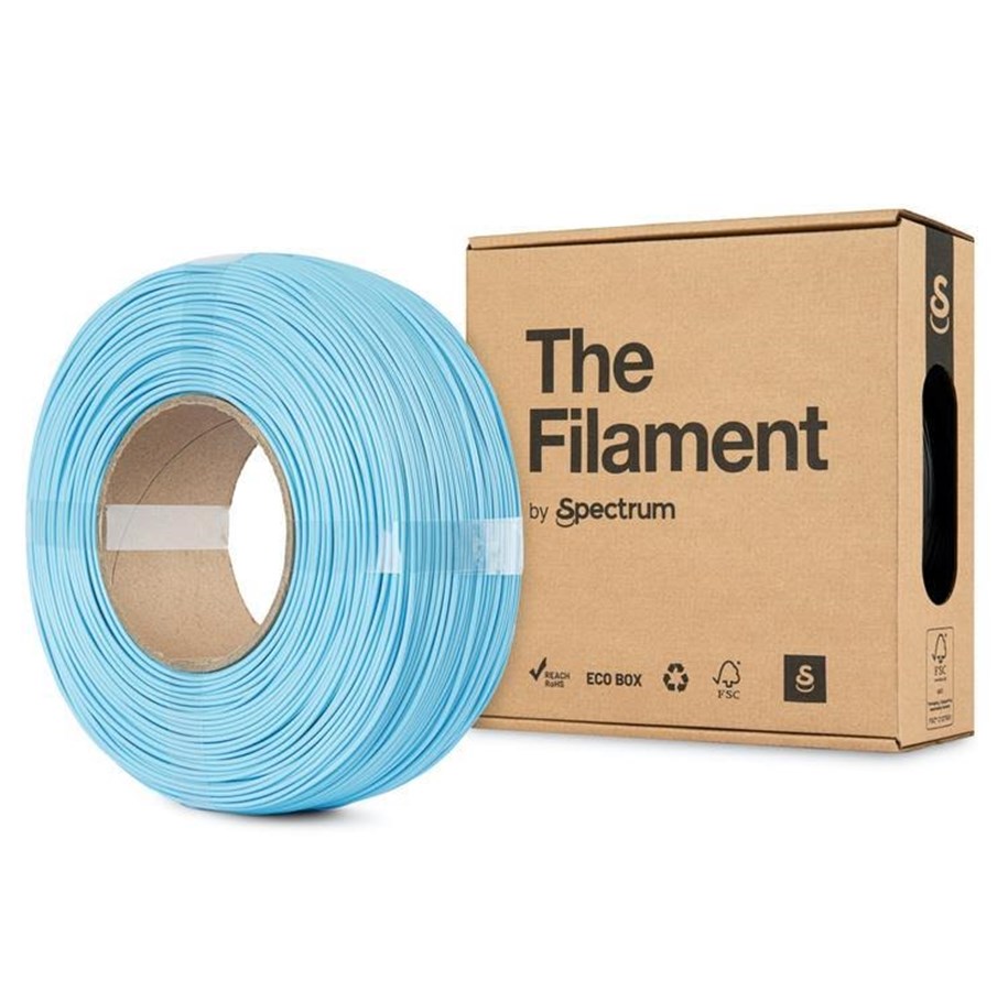 Filament/Resin - 3D-skriver - Spectrum The Filament / ReFill PLA / Sky Blue / ⌀ 1.75 mm / 1 kg - TF-24049