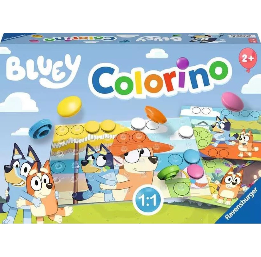 Leketøy - Ravensburger Bluey Colorino Children's Play (EN) - 226849