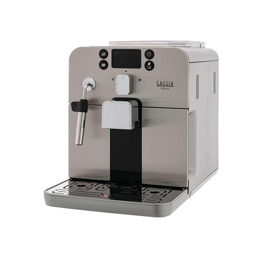 Kaffe & Espresso - Philips Gaggia Brera RI9305 - automatic coffee machine with milk frother - 15 bar - black / silver - RI9305/11