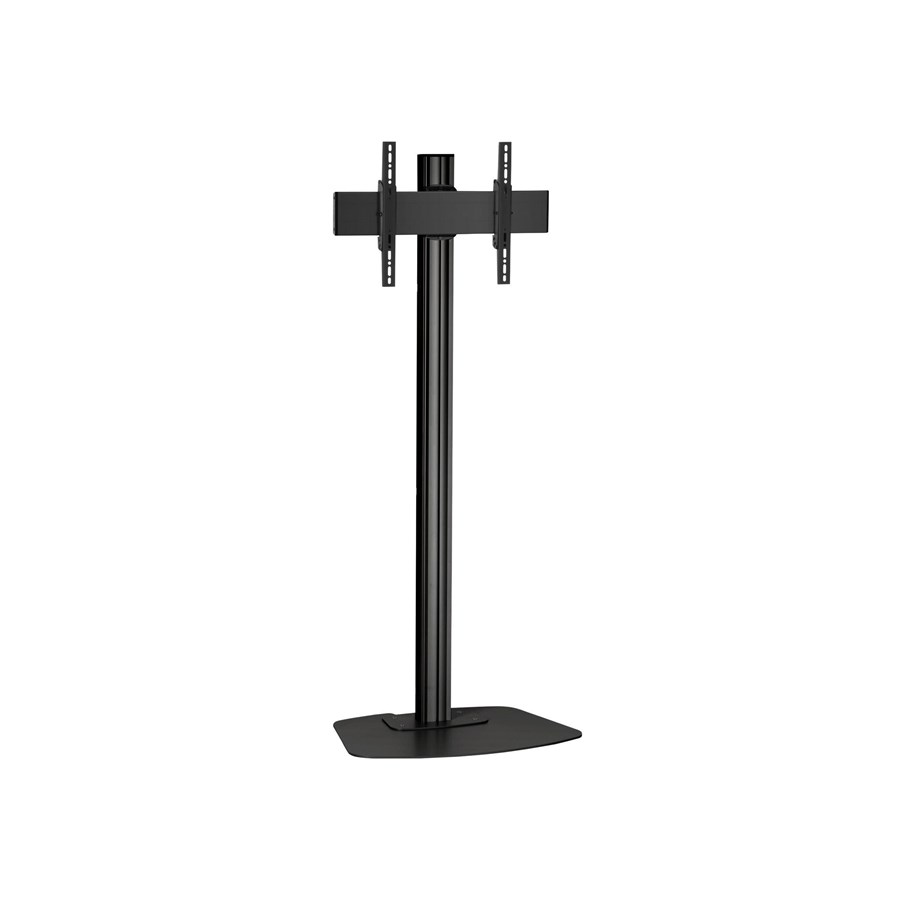 Veggmontering, AV-braketter & AV-møbler - Vogel's F1844 stand - for flat panel - black - Max 80 kg - recommended for 64" - 7951020