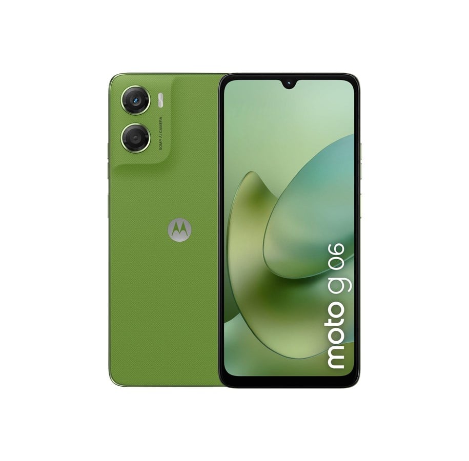 Mobiltelefoner - Motorola Moto G06 256GB/4GB - Pantone Tendril - PB980011SE