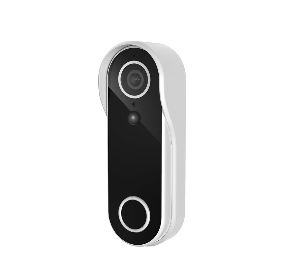 Smarthus - DENVER Smart Video Doorbell with Wi-Fi (Tuya compatible) & included indoor chime - VDB-218