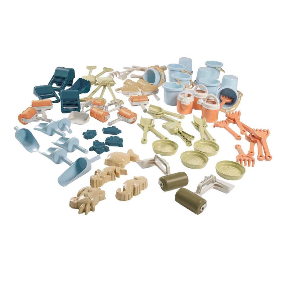 Utendørsleker - Dantoy Sand and Water Play Set 76pcs. - 6990