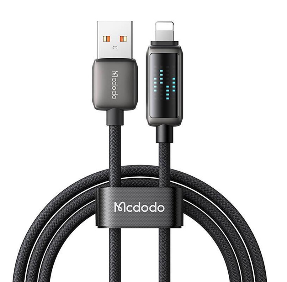 USB - Mcdodo CA‑5250 USB‑A to Lightning Cable LED Display - CA-5250