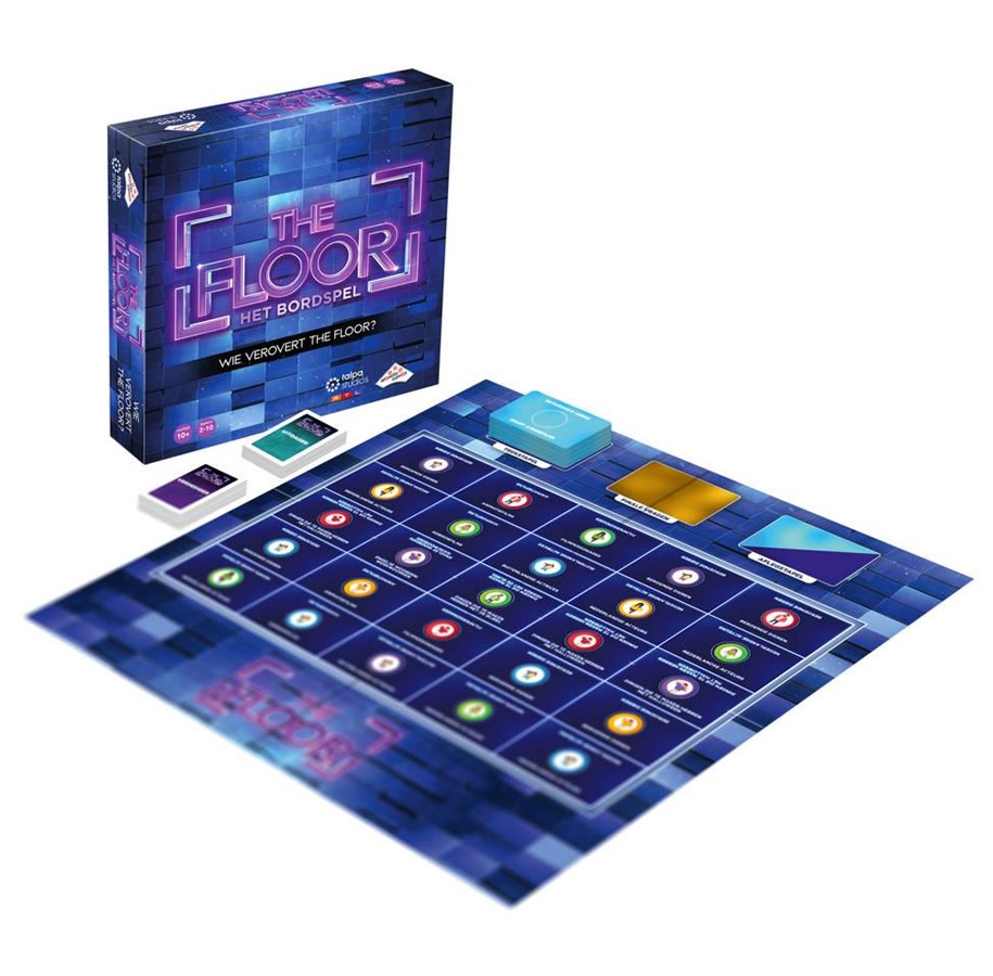 Brettspill & Puslespill - Identity Games The Floor Board Game - 2 to 10 Players - 23888